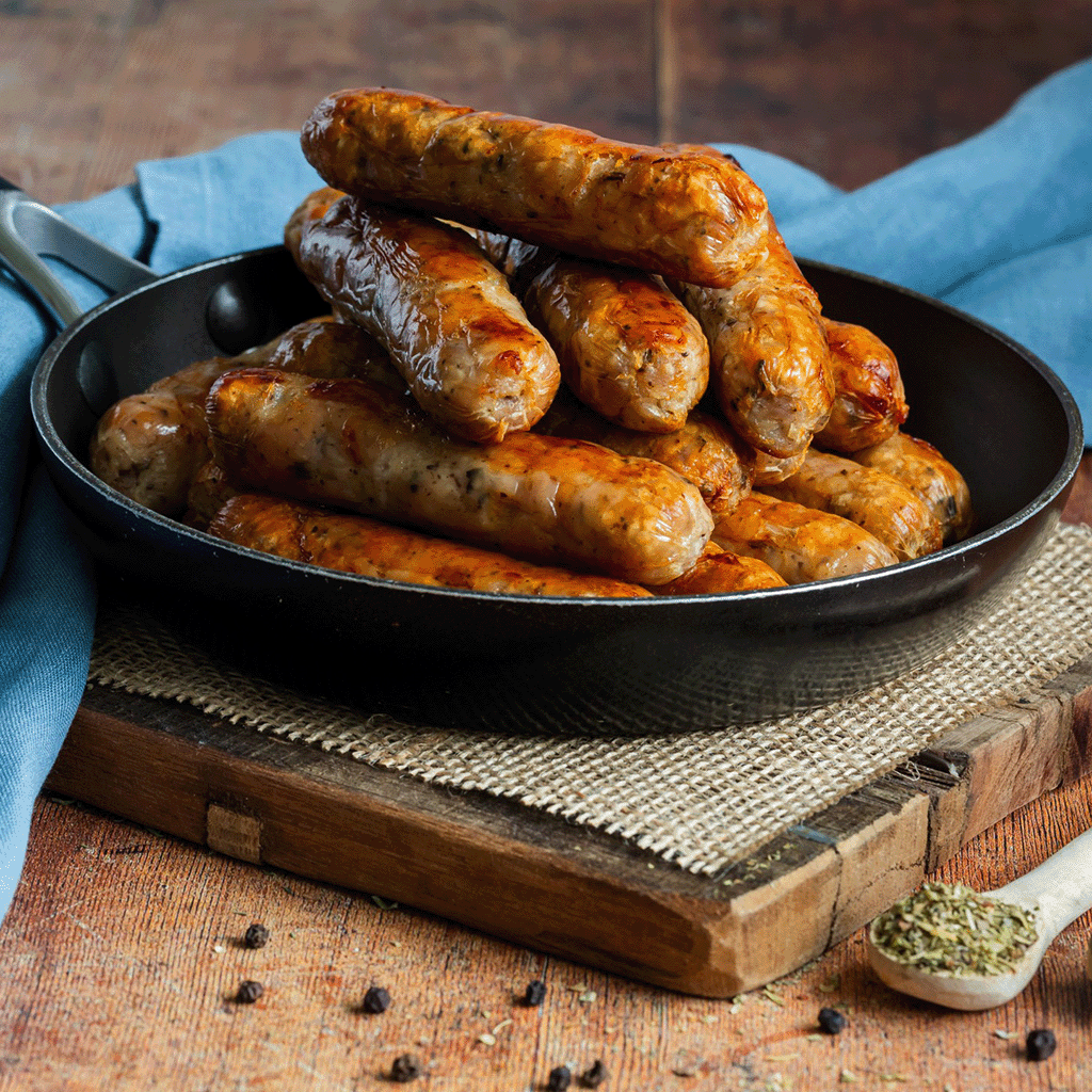 Gluten-free pork sausages - Boucherie Fabre