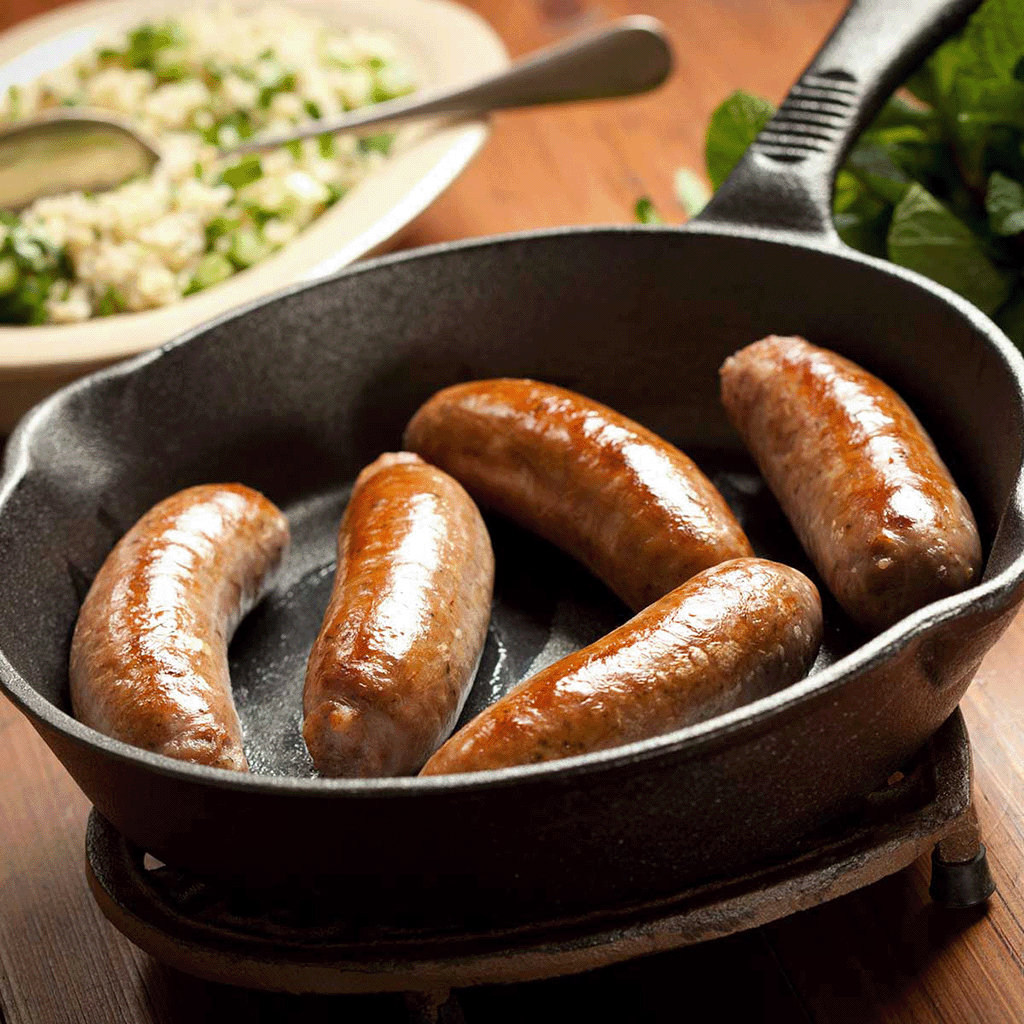 Lamb and mint sausages - Boucherie Fabre