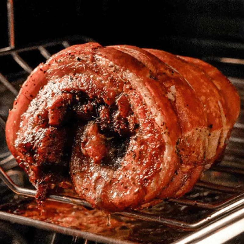 Rolled Stuffed Pork Belly